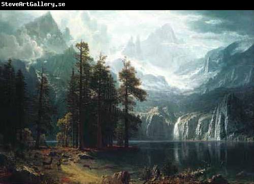 Albert Bierstadt Sierra Nevadas